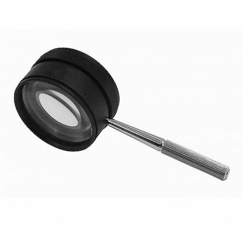 Лупа увеличительная 10х d=50 мм в сувенирной коробке