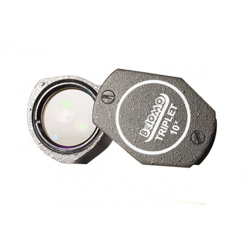 Лупа ювелирная 10х, d=17 мм, ЛП-3-10x-09, Triplet, БелОМО