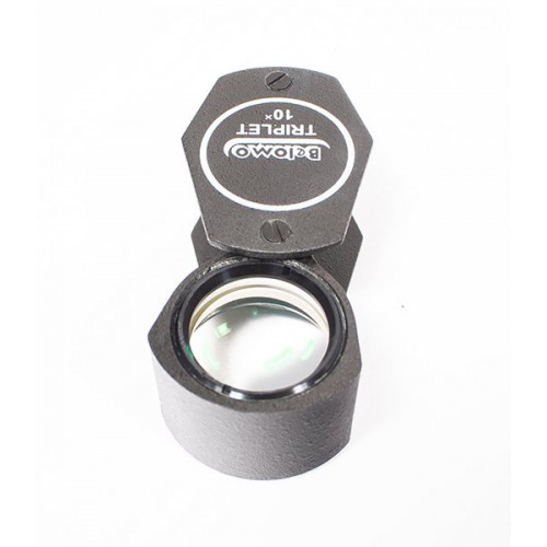 Лупа ювелирная 10х, d=17 мм, ЛП-3-10x-09, Triplet, БелОМО