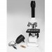 Микроскоп «Юннат 2П-3», белый, с подсветкой