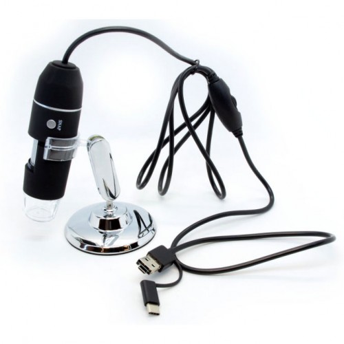USB-микроскоп цифровой CS02 50–1000x 2 Мпикс USB-микроскоп цифровой CS02 50–1000x 2 Мпикс