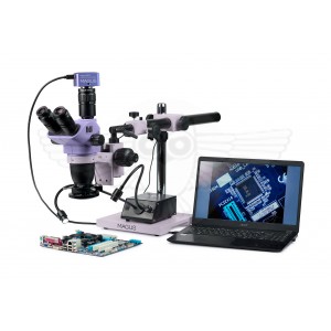 Микроскоп стереоскопический цифровой MAGUS Stereo D8TR для ремонта и пайки
