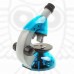 Микроскоп Микромед «Атом» 40–640x, лазурь