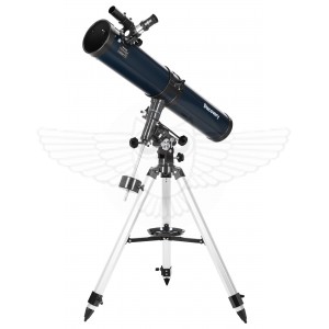 Телескоп Levenhuk Discovery Spark 114 EQ с книгой